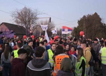 Srednjoskolci Zrenjanin protest