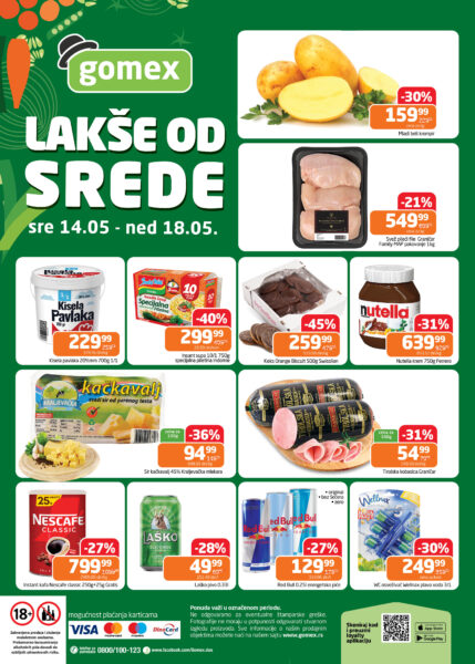 20 2025 Lakse od srede 14.05 18.052