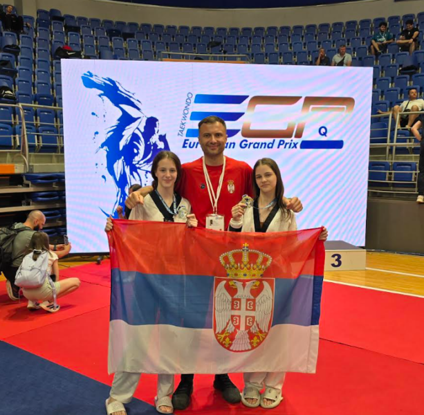 Tekvondo: Sestre Đuranović osvojile vredne bodove na evropskom Grand Prix turniru 1 tekvondo sestre djuranovic