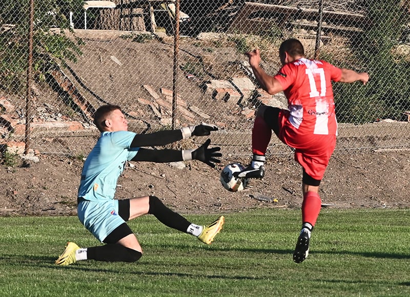fk borac zr potisje prvi gol Borc