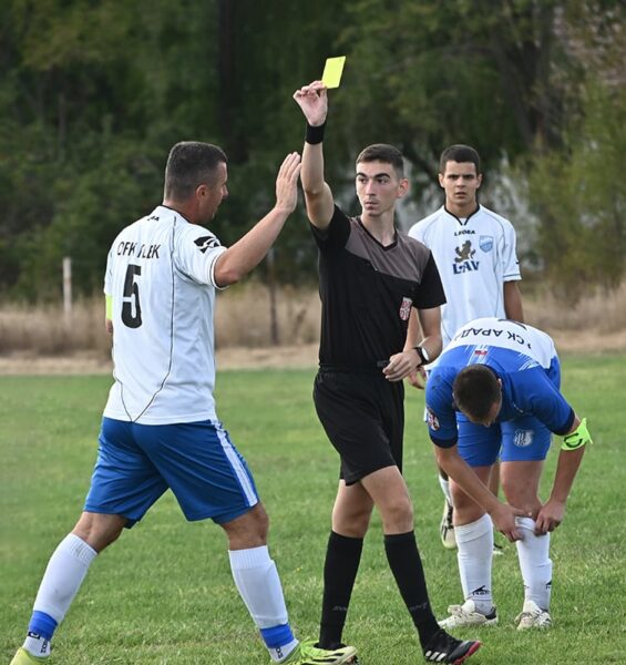 A liga: Klečani slavili u Aradcu (FOTO) 5 ofk klek zuti karton za kapitena